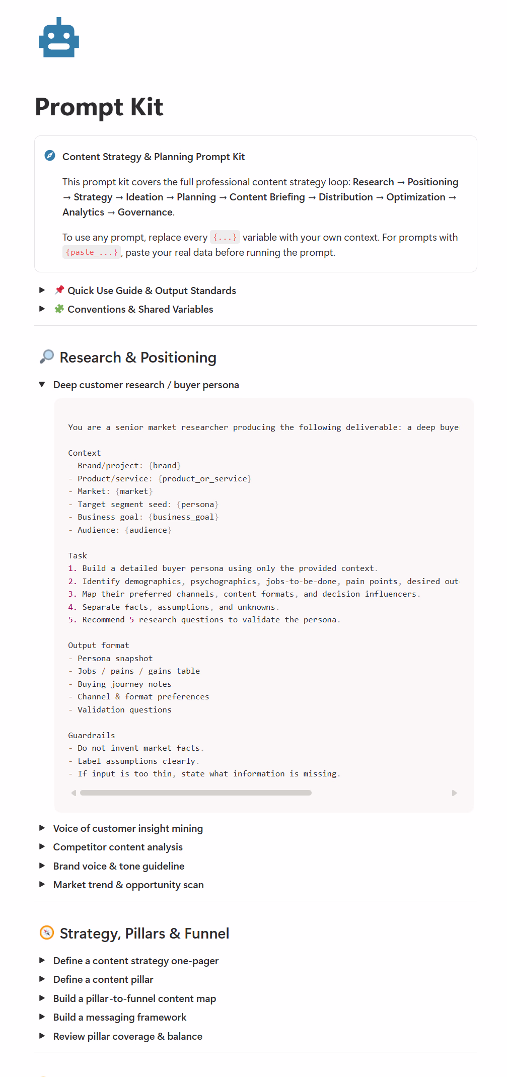 AI Prompt Kit