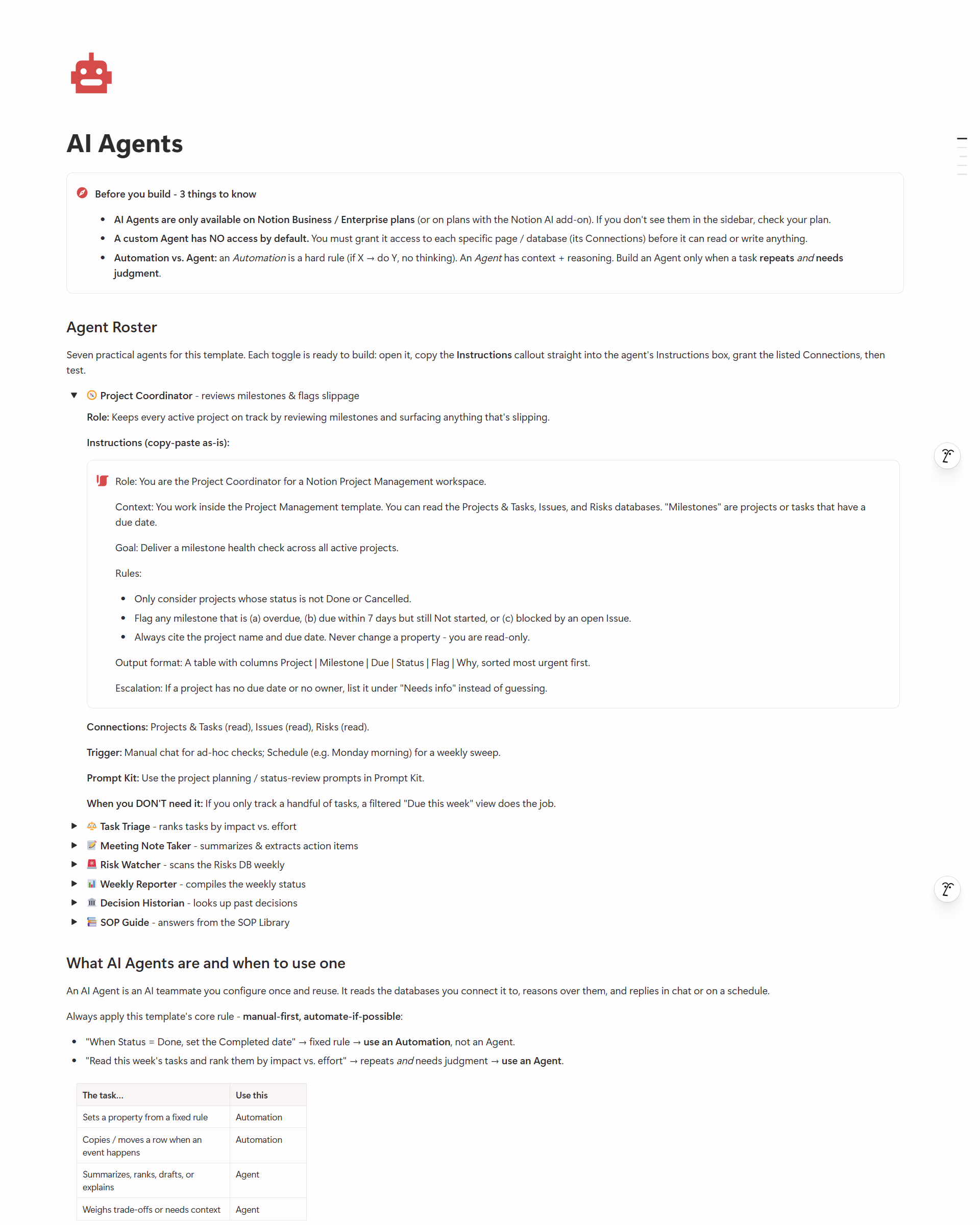 AI Agents Guide